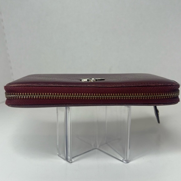 ♥️Vivienne Westwood SAFFIANO Leather Long ZIP ROUND WALLET |PRELOVED!!!🪐 - Picture 7 of 14
